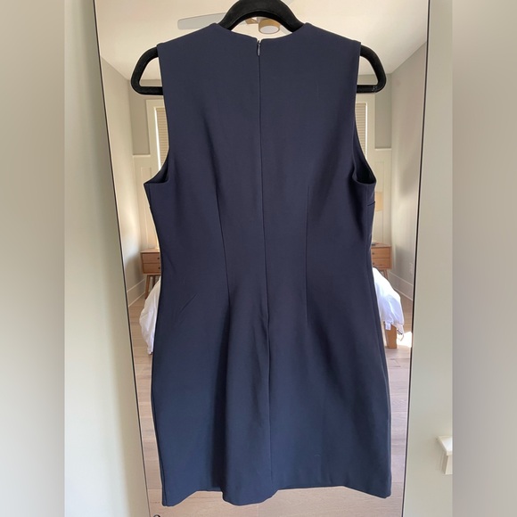 BR Navy Everywhere Ponte Sheath Dress - Picture 5 of 13